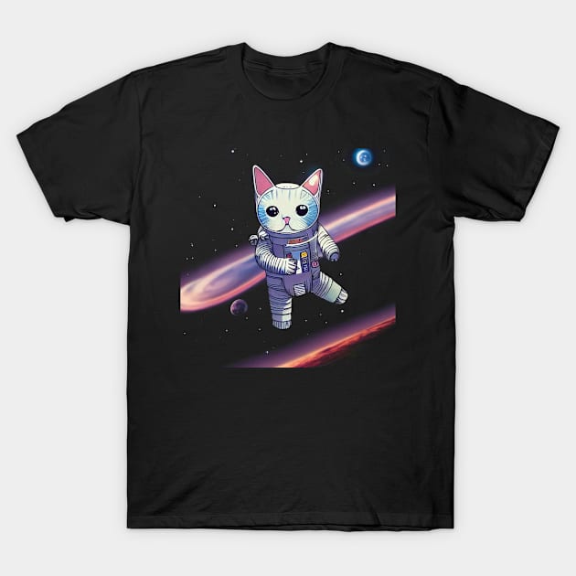 Cat Vintage #20 T-Shirt by daffdyindustries